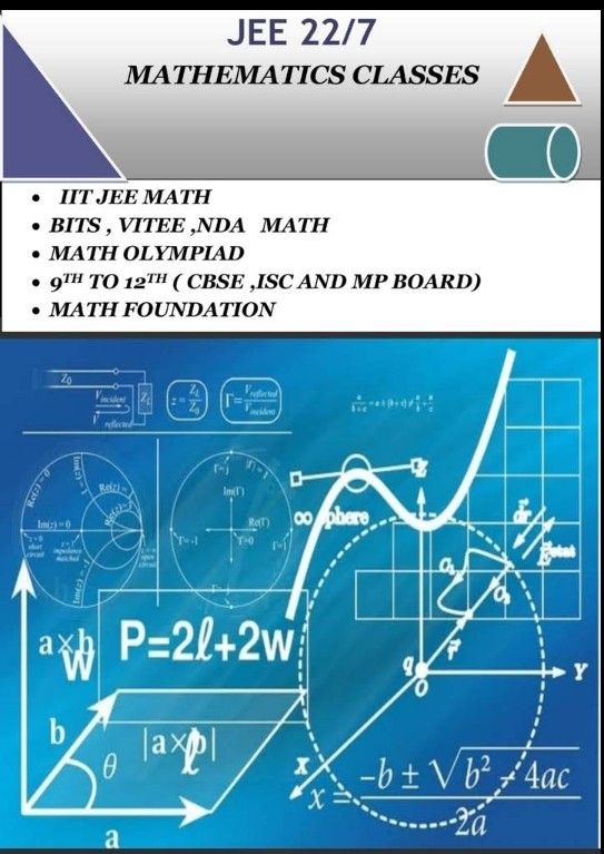 JEE 22/7 MATHEMATICS CLASSES image 1